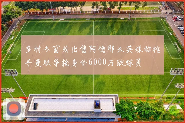 多特冬窗或出售阿德耶米英媒称枪手曼联争抢身价6000万欧球员